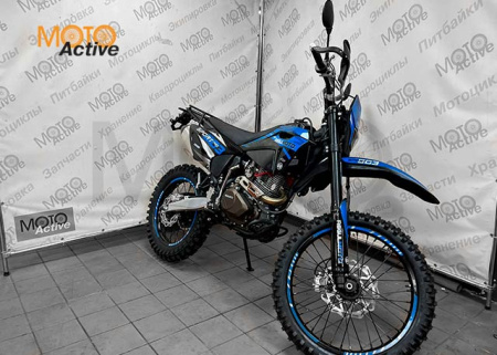 Мотоцикл REGULMOTO Sport-003 PR PRO (4 valves) 6 скоростей ПТС) черный-синий